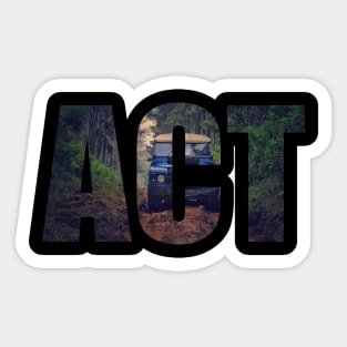 ACT Off Road Sticker